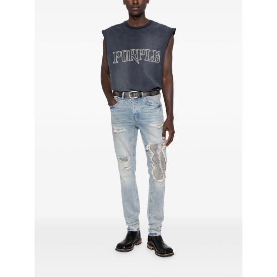 26SS 퍼플 브랜드 데님 팬츠 P001 SBAP BLUE - PURPLE BRAND