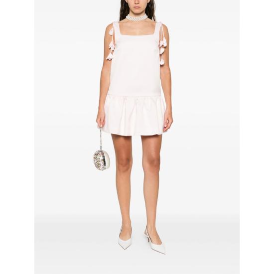 26SS 셀프 포트레이트 숏 원피스 RS26 165SA P PINK - SELF PORTRAIT