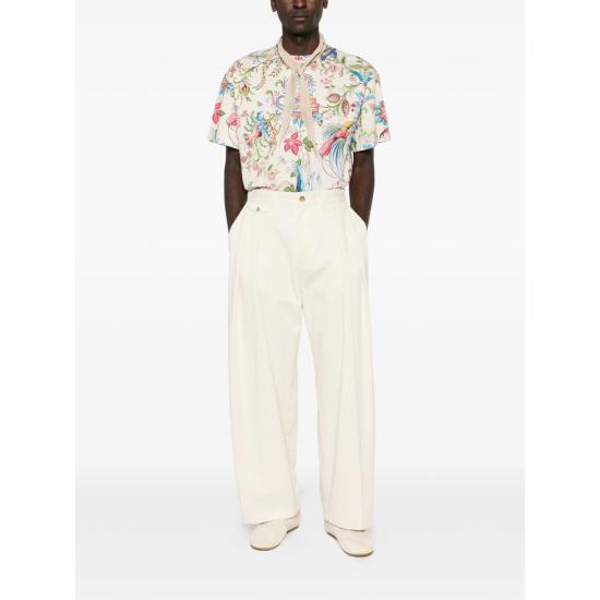 26SS 에트로 반팔 티셔츠 AKG42 MRMA0004 X0800 NEUTRALS - ETRO