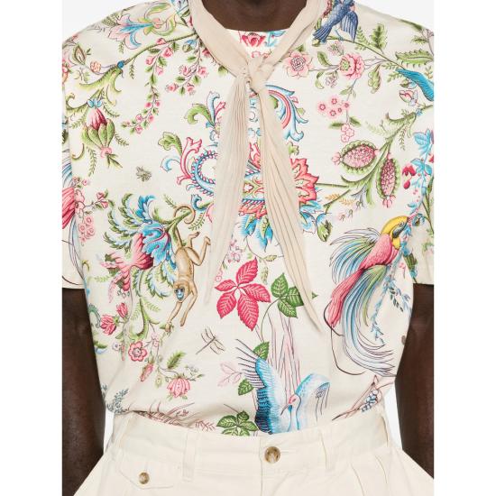 26SS 에트로 반팔 티셔츠 AKG42 MRMA0004 X0800 NEUTRALS - ETRO