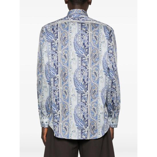 26SS 에트로 긴팔 셔츠 99SA5P1 MRIB0025 X0880 BLUE - ETRO