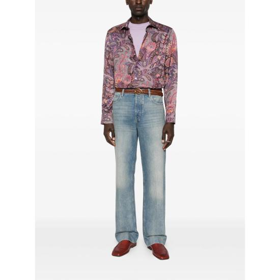 26SS 에트로 긴팔 셔츠 99SA4D3 MRIB0001 X0865 PURPLE - ETRO