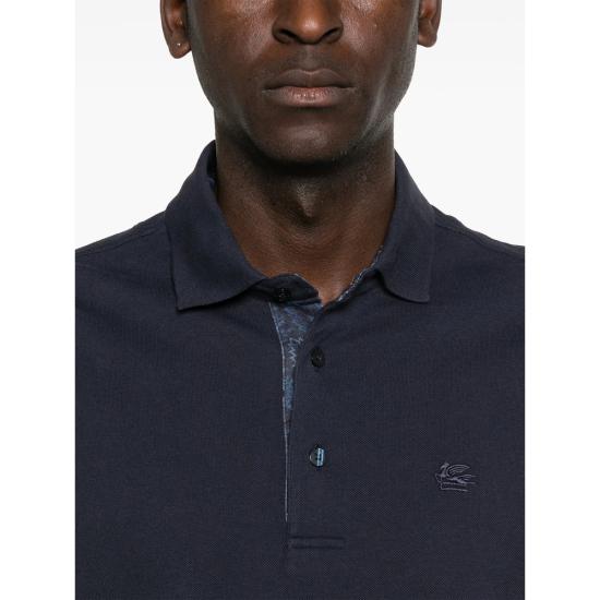 26SS 에트로 폴로 티셔츠 AV880 MRMD0005 B0310 BLUE - ETRO