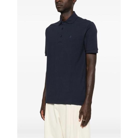 26SS 에트로 폴로 티셔츠 AV880 MRMD0005 B0310 BLUE - ETRO