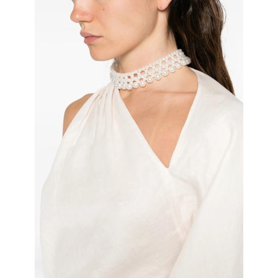 26SS 셀프 포트레이트 블라우스 RS26 207T C CREAM NEUTRALS - SELF PORTRAIT