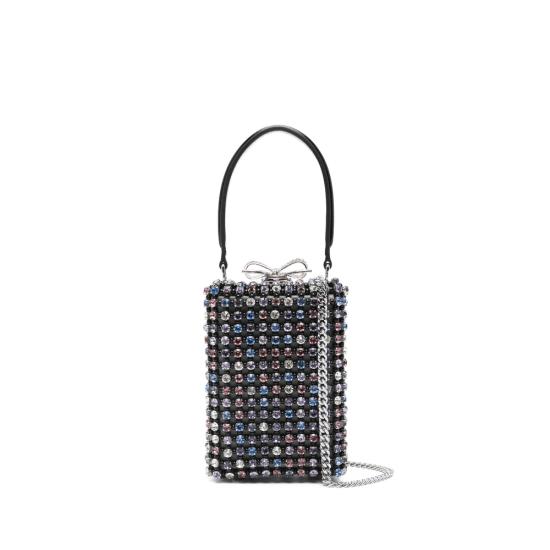26SS 셀프 포트레이트 토트백 RS26 302E MU MULTI BLACK