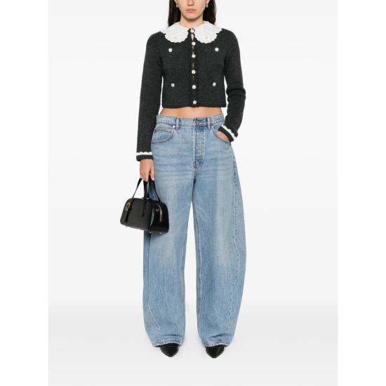 26SS 셀프 포트레이트 가디건 RS26 121CB GR GREY - SELF PORTRAIT