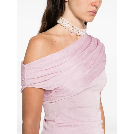 26SS 셀프 포트레이트 롱 원피스 RS26 108M P PINK - SELF PORTRAIT