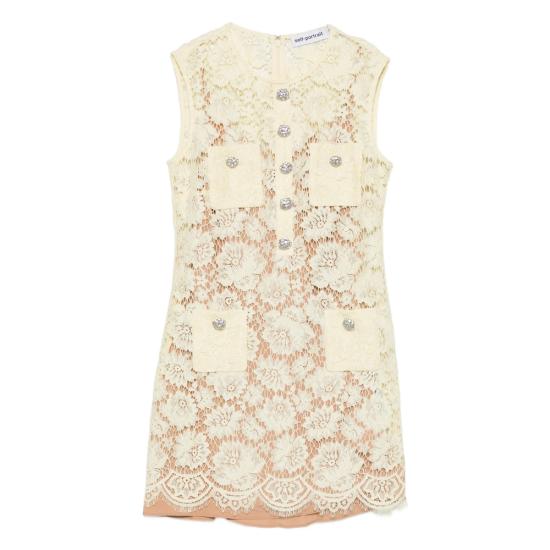 26SS 셀프 포트레이트 숏 원피스 RS26 217S Y YELLO YELLOW