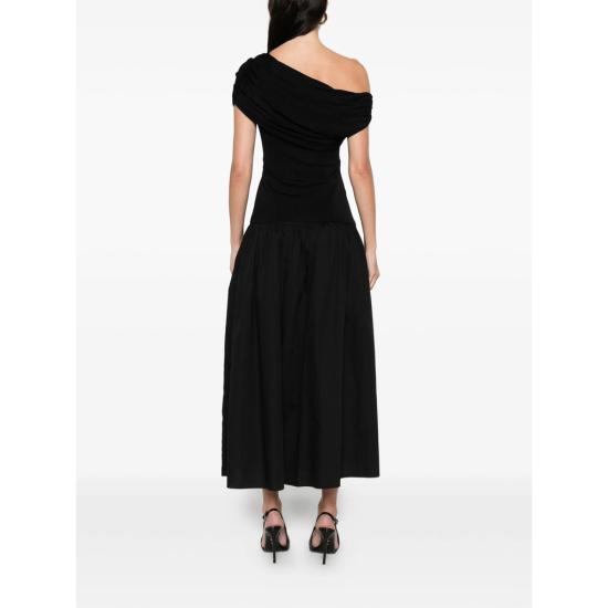 26SS 셀프 포트레이트 롱 원피스 RS26 108M B BLACK - SELF PORTRAIT