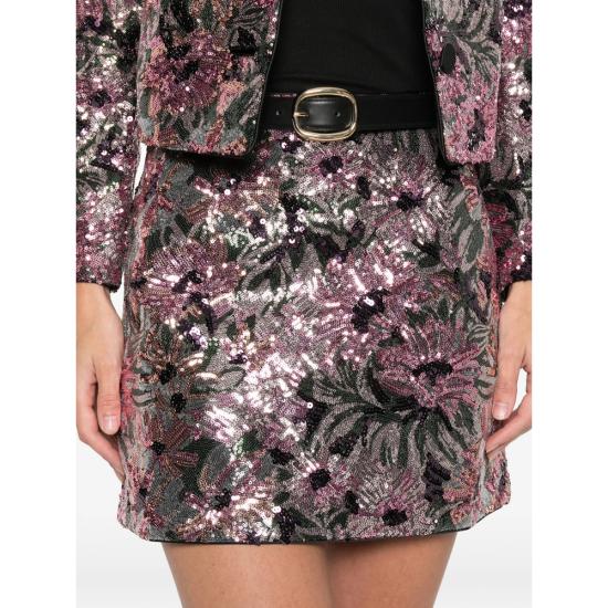 26SS 셀프 포트레이트 숏 스커트 RS26 075SK MU MULTI PINK - SELF PORTRAIT