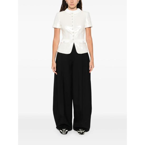 26SS 셀프 포트레이트 블라우스 RS26 016T W WHITE - SELF PORTRAIT