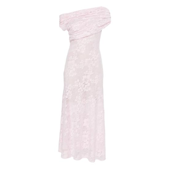 26SS 셀프 포트레이트 롱 원피스 RS26 002M P PINK