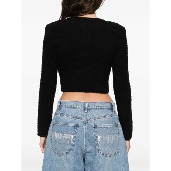 26SS 셀프 포트레이트 가디건 RS26 220C B BLACK - SELF PORTRAIT