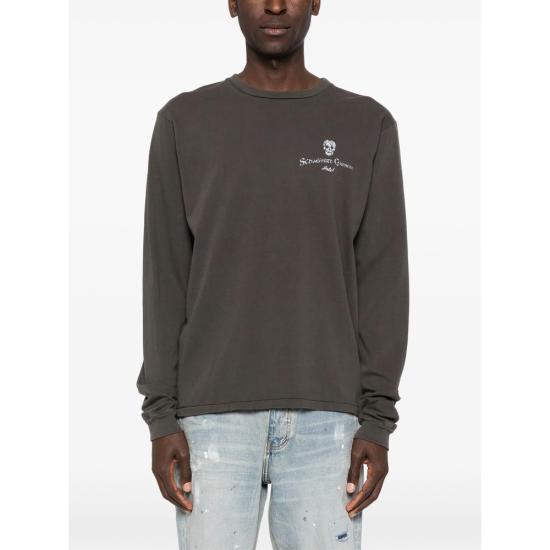 25FW Schaeffer's Garment Hotel 스웨터 LS C GREY - SCHAEFFERS GARMENT HOTEL