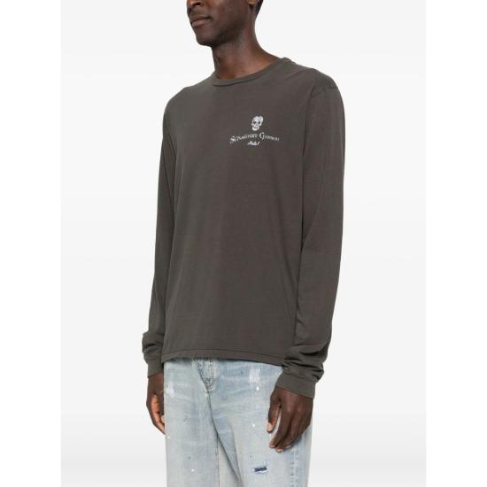 25FW Schaeffer's Garment Hotel 스웨터 LS C GREY - SCHAEFFERS GARMENT HOTEL