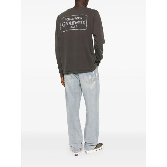 25FW Schaeffer's Garment Hotel 스웨터 LS C GREY - SCHAEFFERS GARMENT HOTEL