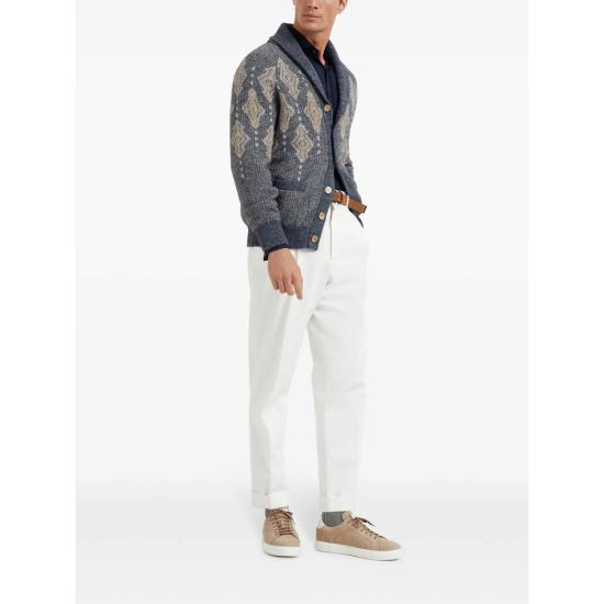 25FW 브루넬로 쿠치넬리 셔츠 MH8366686 C6134 BLUE - BRUNELLO CUCINELLI