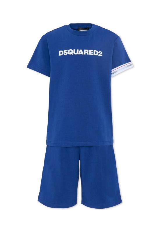 26SS [키즈] 디스퀘어드2 라운지 웨어 DQ3245 D008J DQ865 BLUE