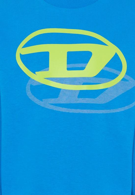 26SS [키즈] 디젤 트레이닝 상의 J02627 KYAZ3 K804 LIGHT BLUE - DIESEL