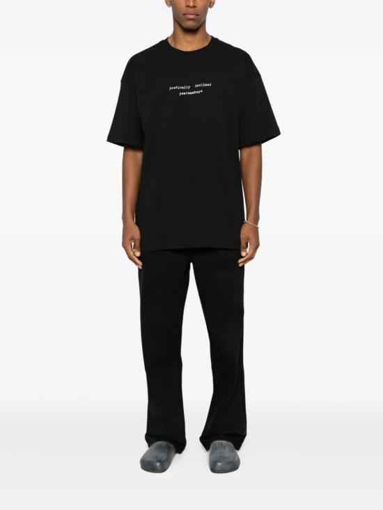 25FW OAMC PEACEMAKER 반팔 티셔츠 PCM2OT02CJE002 99 BLACK - OTHER BRANDS