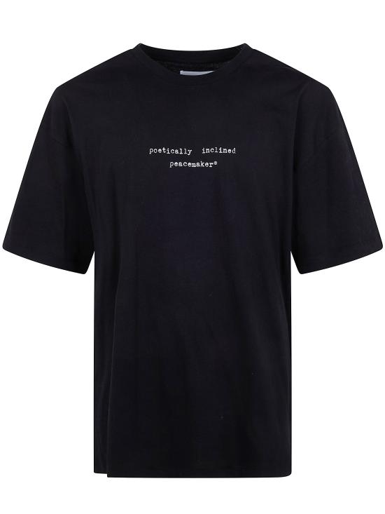 25FW OAMC PEACEMAKER 반팔 티셔츠 PCM2OT02CJE002 99 BLACK