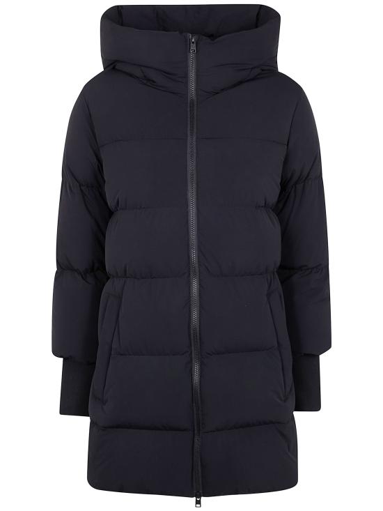 25FW 울리치 코트 CFWWOU2090FRUT3107 100 BLACK - WOOLRICH
