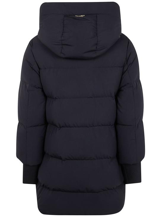 25FW 울리치 코트 CFWWOU2090FRUT3107 100 BLACK - WOOLRICH