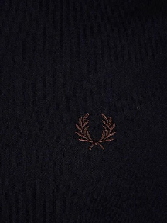 25FW 프레드페리 반팔 티셔츠 FP M1588V 56 52A NAVY WOAT BNTOB - FRED PERRY