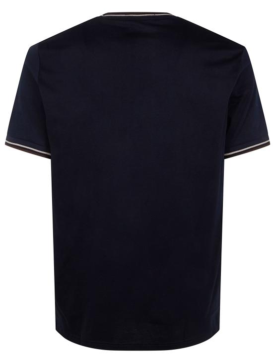 25FW 프레드페리 반팔 티셔츠 FP M1588V 56 52A NAVY WOAT BNTOB - FRED PERRY