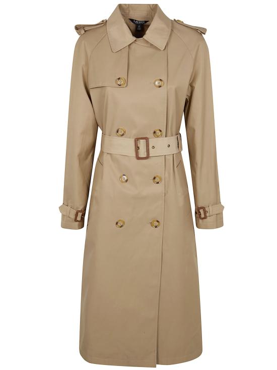 26SS 랄프 로렌 더블 브레스티그 트렌치 코트 297951259003 BIRCH TAN