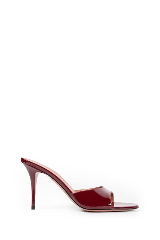 25FW 아미나 무아디 샌들 ELODIESLIPPER PATENTWINE RED
