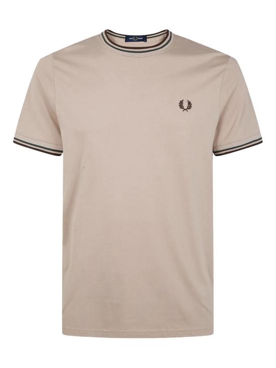 25FW 프레드페리 반팔 티셔츠 FP M1588V 56 50A WRMOT CRTGR BTOB - FRED PERRY