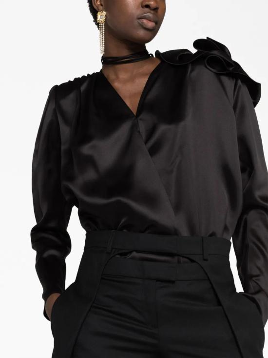 25FW 마그다뷰트림 블라우스 265723 BLACK - MAGDA BUTRYM