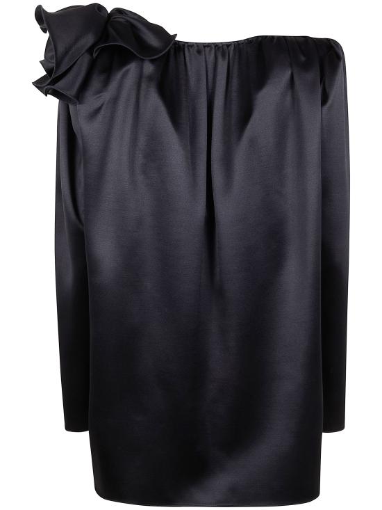 25FW 마그다뷰트림 블라우스 265723 BLACK - MAGDA BUTRYM