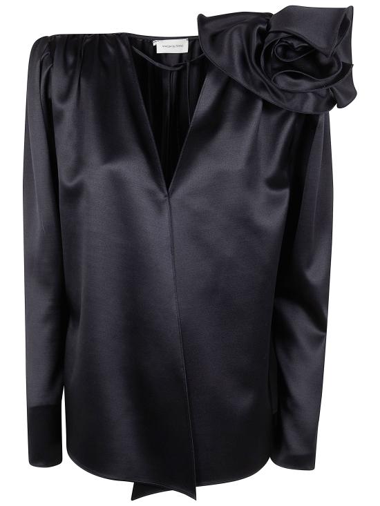 25FW 마그다뷰트림 블라우스 265723 BLACK