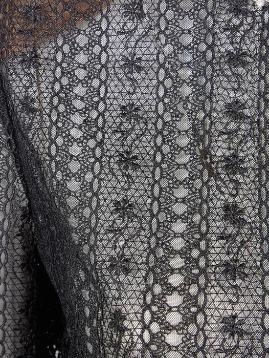 26SS 셀프 포트레이트 긴팔 티셔츠 RS26 172T BLACK - SELF PORTRAIT