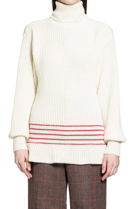 25FW 끌로에 터틀넥 CH25AMP15575 107 WHITE