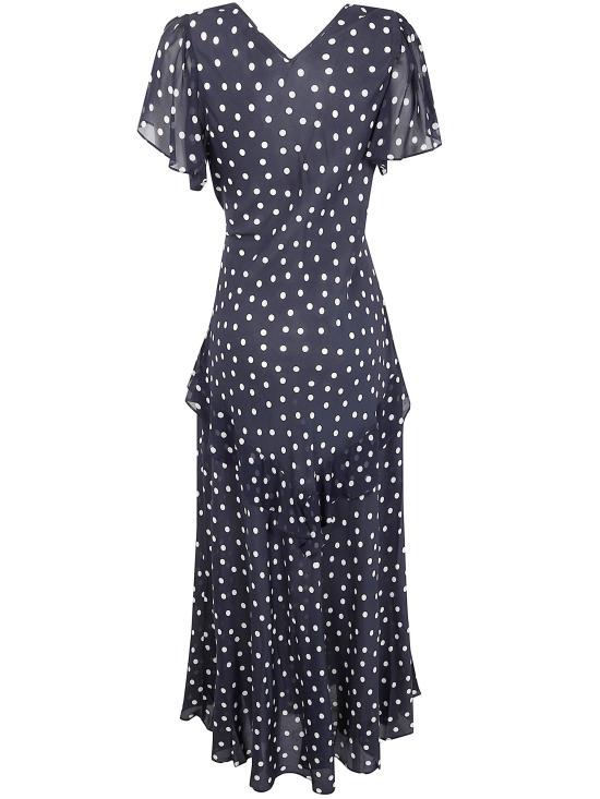 26SS 릭소 미디 원피스 010 00009 225 06493 BOHEMIA SPOT DEEP NAVY - RIXO