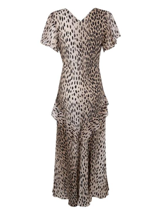 26SS 릭소 미디 원피스 010 00009 225 06047 ANTELOPE SPOT BLACK - RIXO