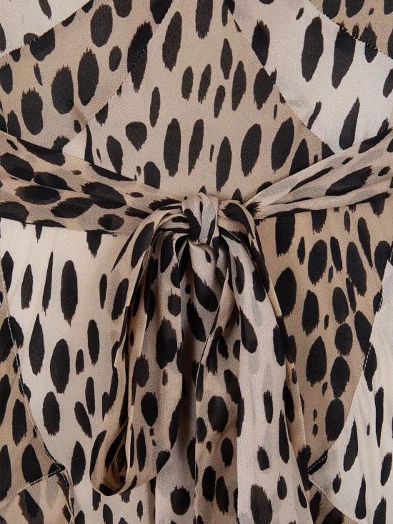 26SS 릭소 미디 원피스 010 00009 225 06047 ANTELOPE SPOT BLACK - RIXO