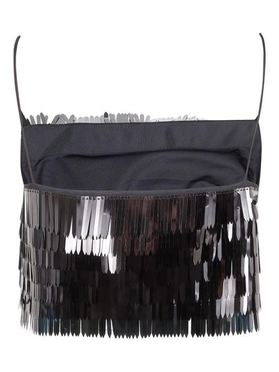 26SS 셀프 포트레이트 민소매 티셔츠 RS26 165T BLACK - SELF PORTRAIT