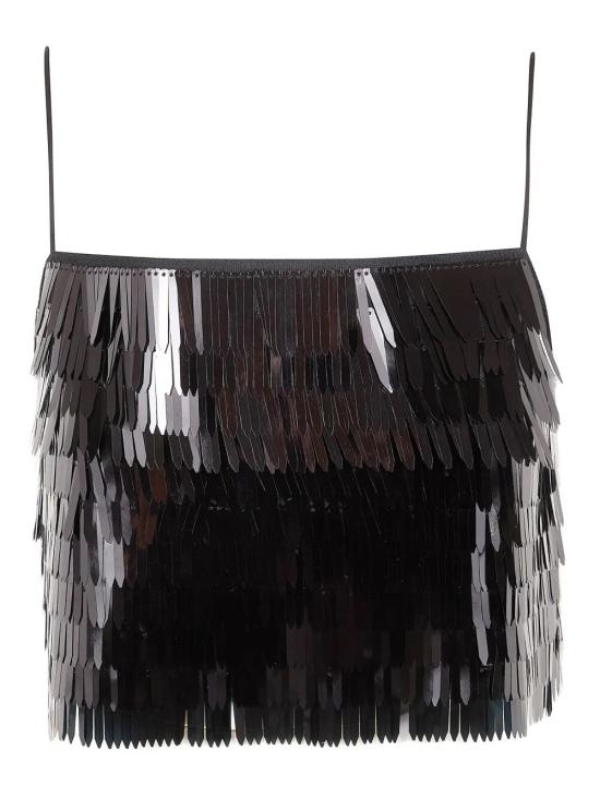 26SS 셀프 포트레이트 민소매 티셔츠 RS26 165T BLACK - SELF PORTRAIT