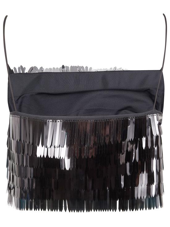 26SS 셀프 포트레이트 민소매 티셔츠 RS26 165T BLACK - SELF PORTRAIT