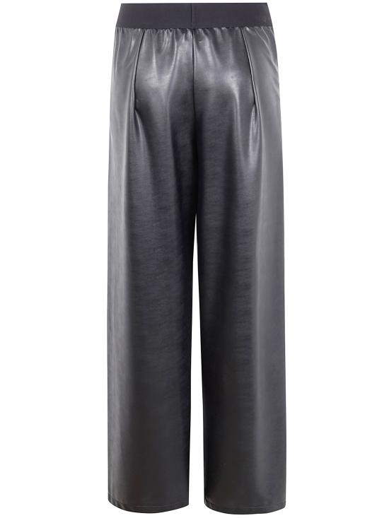  마리아 칼데라라 스트레이트 팬츠 Q364F 9 BLACK - MARIA CALDERARA