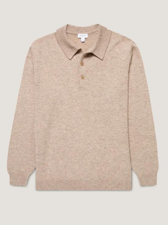 25FW 선스펠 긴팔 셔츠 MPOL8293 WHAO OATMEAL MELANGE