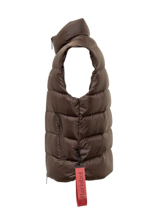 25FW 애프터라벨 패딩 조끼 A00157KIROVSKN051 290 BROWN - AFTER LABEL