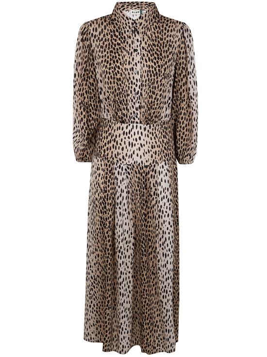 26SS 릭소 미디 원피스 010 00654 125 06046 ANTELOPE SPOT BLACK - RIXO