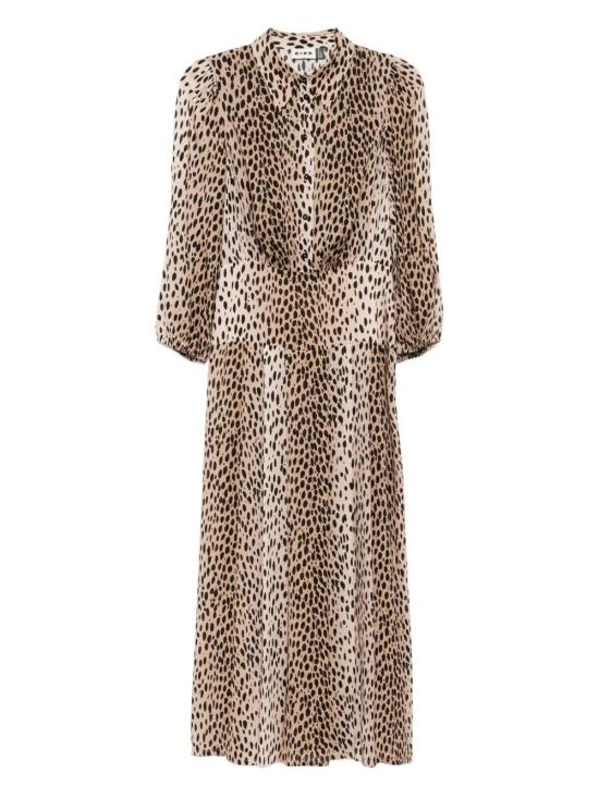 26SS 릭소 미디 원피스 010 00654 125 06046 ANTELOPE SPOT BLACK - RIXO