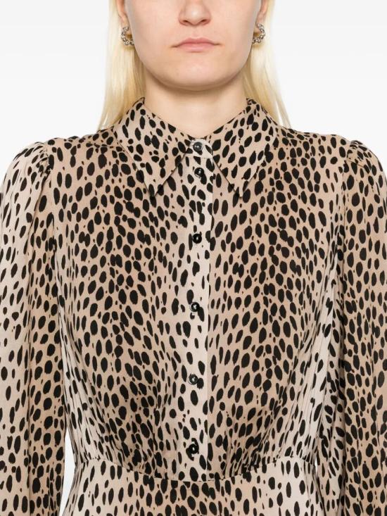 26SS 릭소 미디 원피스 010 00654 125 06046 ANTELOPE SPOT BLACK - RIXO